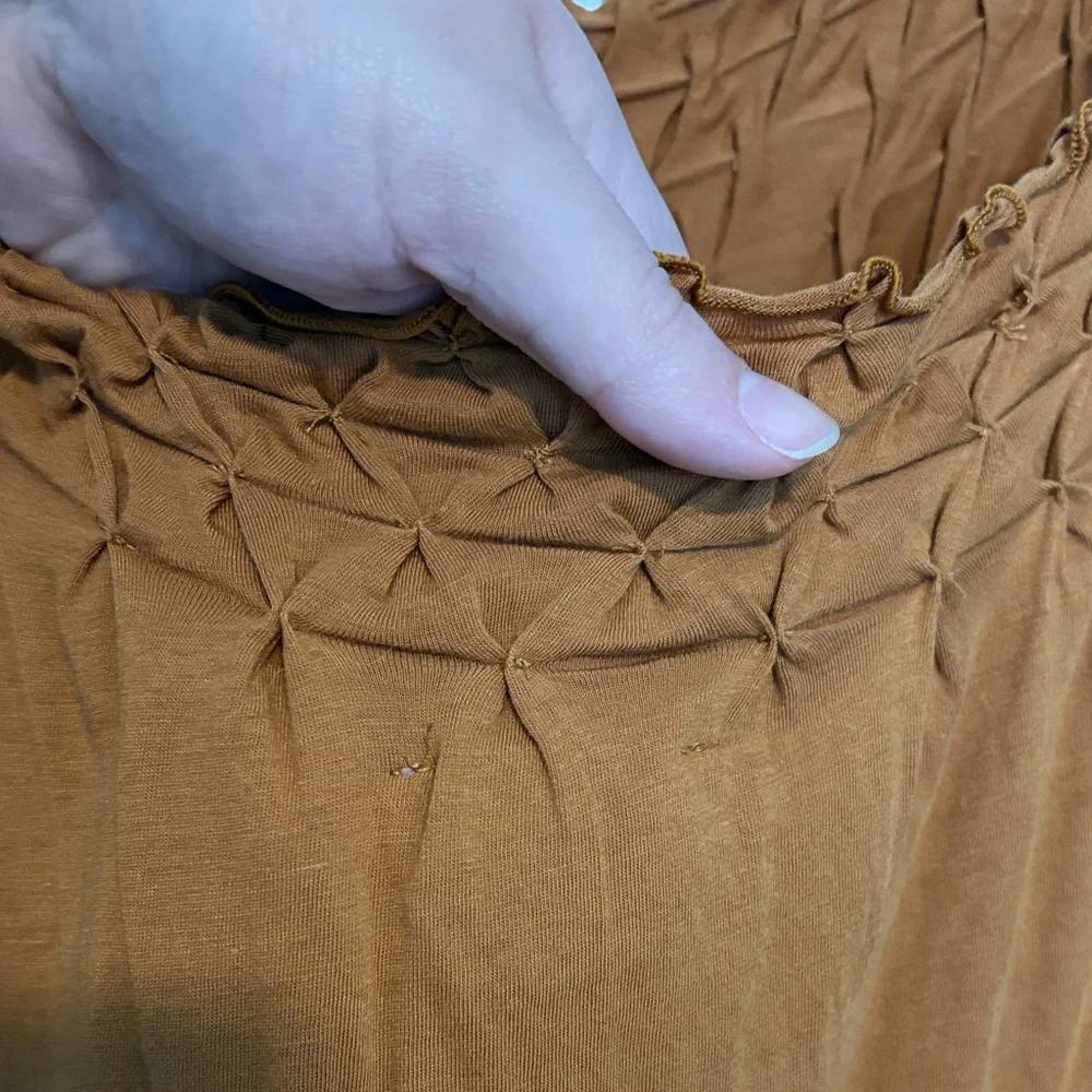 Anthropologie Textured Tank Top in Rich Brown - Picture 9 of 9